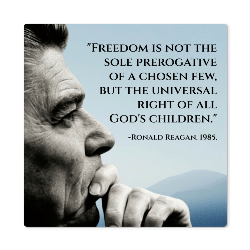 Reagan Metal Art: Freedom and Liberty on Your Wall