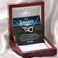 Gift for daughter: interlocking hearts necklace from Dad