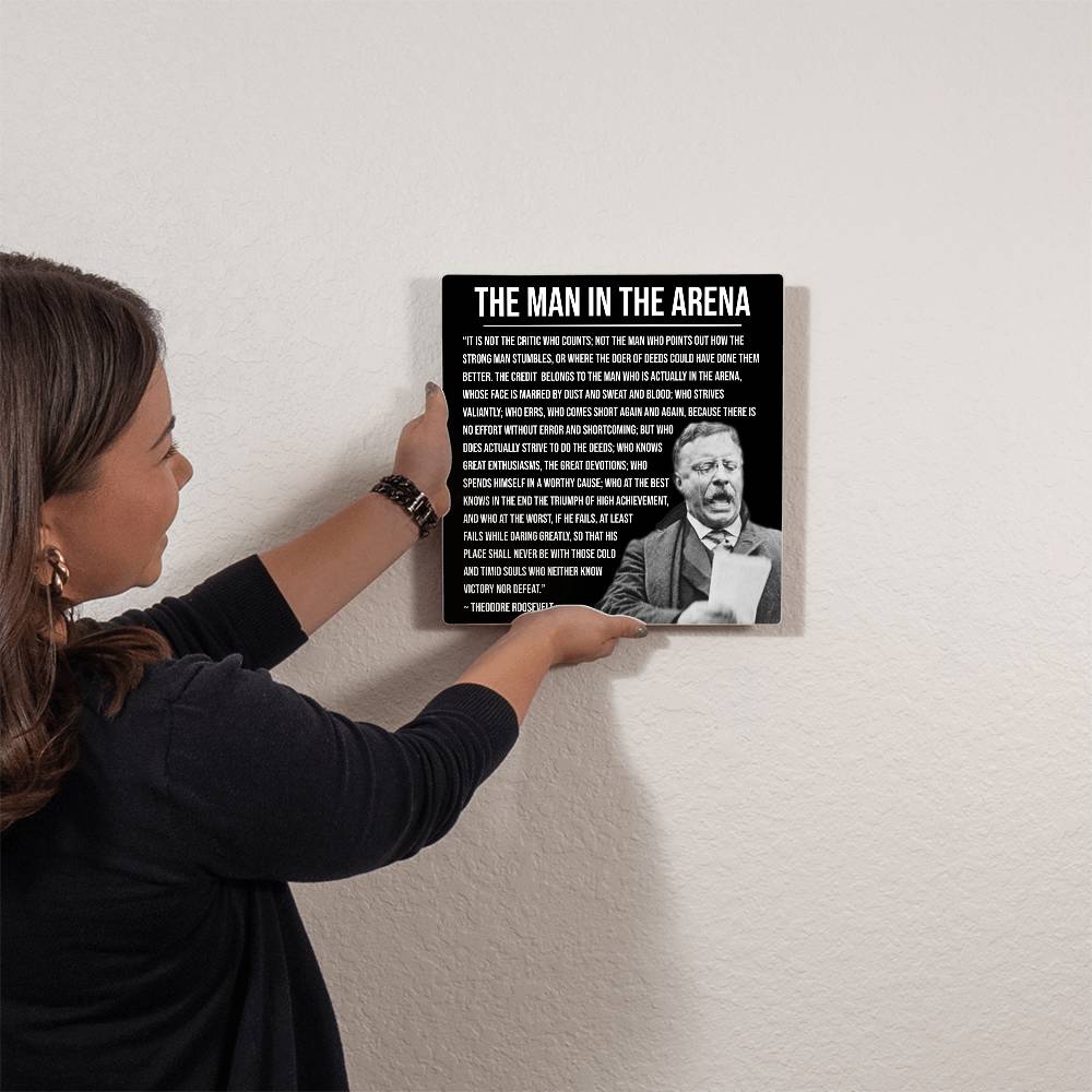 Motivational Metal Art for Home or Office Decor