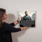 Elegant metal art tribute to Teddy Roosevelt's enduring wisdom