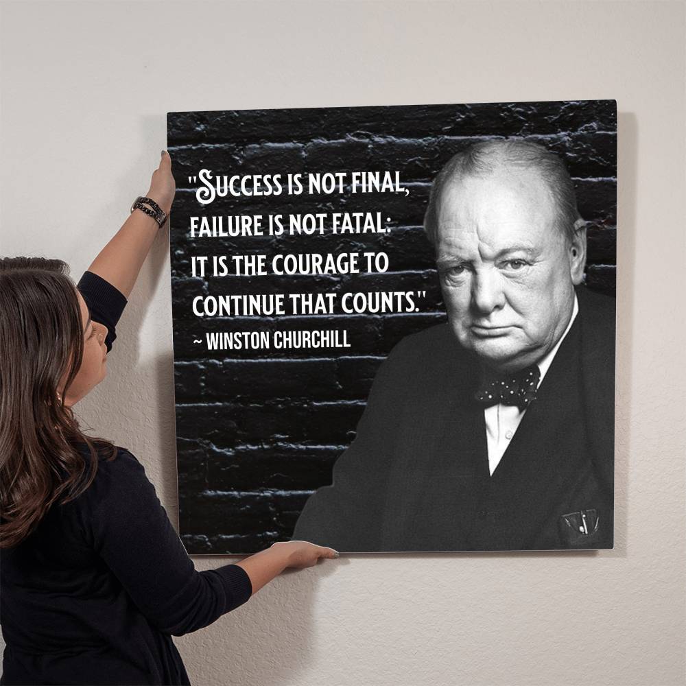 Winston Churchill. Courage.