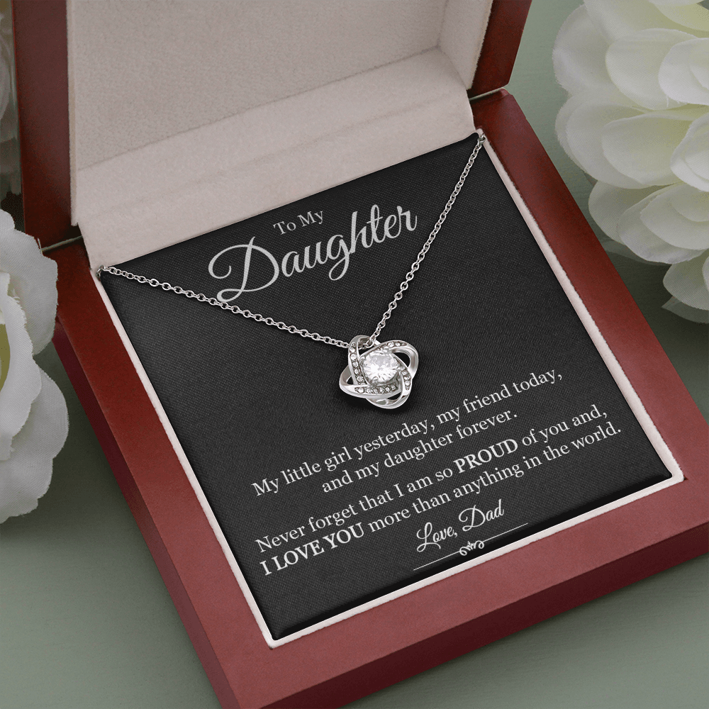 50% OFF Limited Time - Dad to Daughter. Proud, Loved more than anything. - family2love