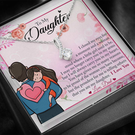 To My Daughter Gift - Heartfelt Message from Dad on a Beautiful Keepsake