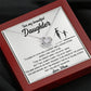 Gift Box Option for Love Knot Daughter Necklace from Mom