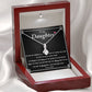 Daughter necklace gift from dad - Proud of You design