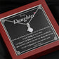 Daughter necklace gift from dad - Proud of You design
