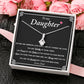 Beautiful necklace for daughter - Proud of You pendant