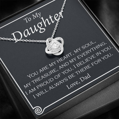Meaningful father-to-daughter gift with a loving message