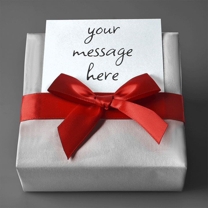 Gift Wrap with Personalized Message - family2love