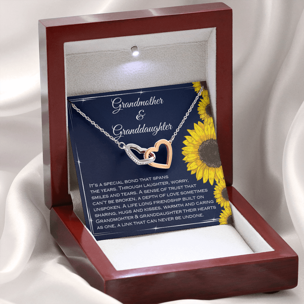 Grandmother & Granddaughter Necklace - family2love