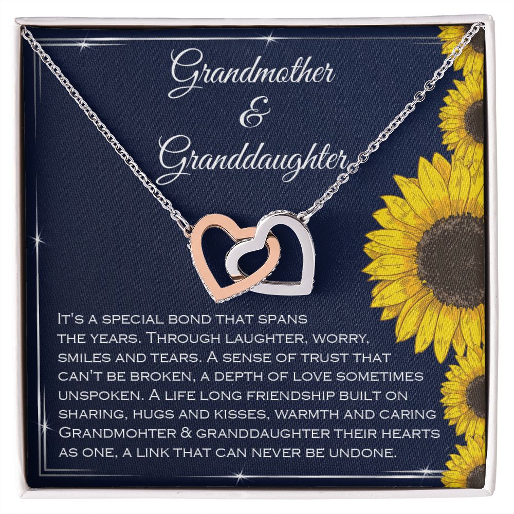 Grandmother & Granddaughter Necklace - family2love