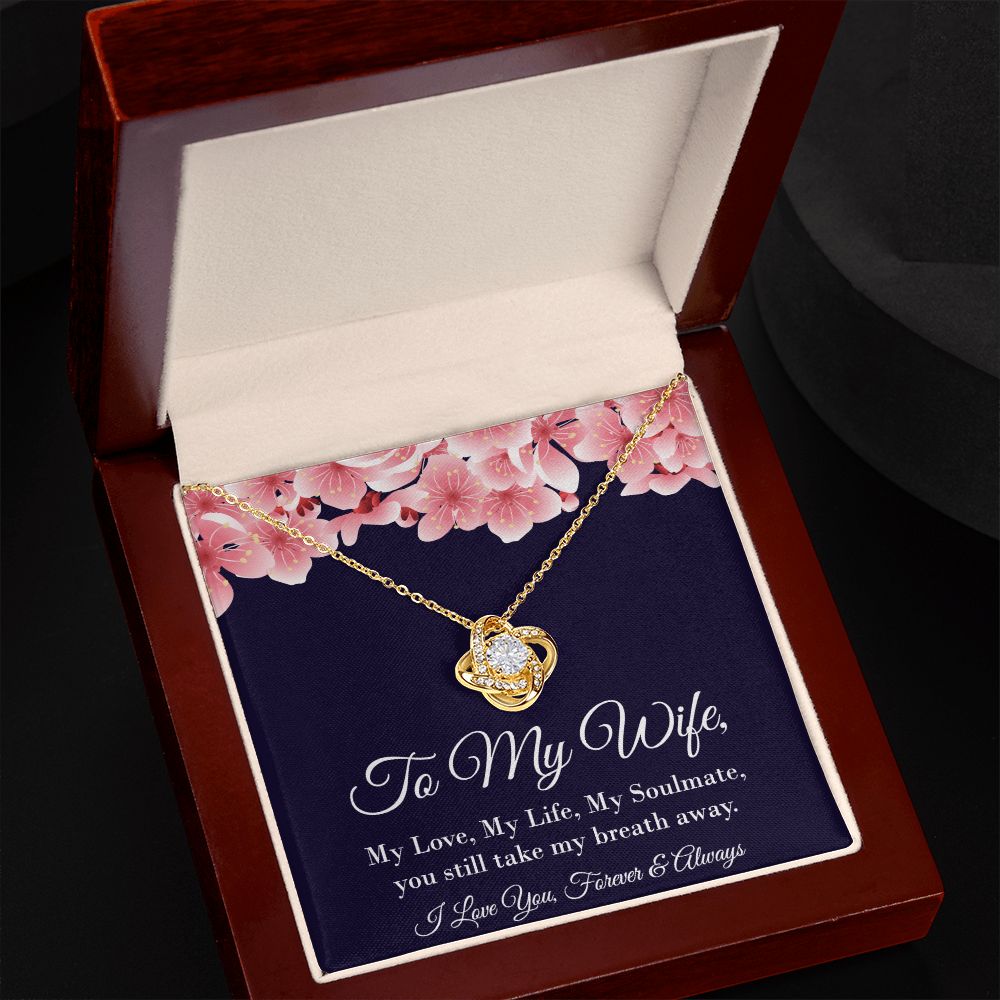 My Wife - you still take my breath away - wife necklace - family2love