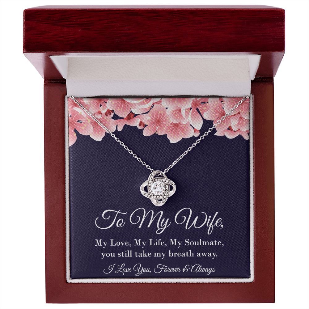My Wife - you still take my breath away - wife necklace - family2love