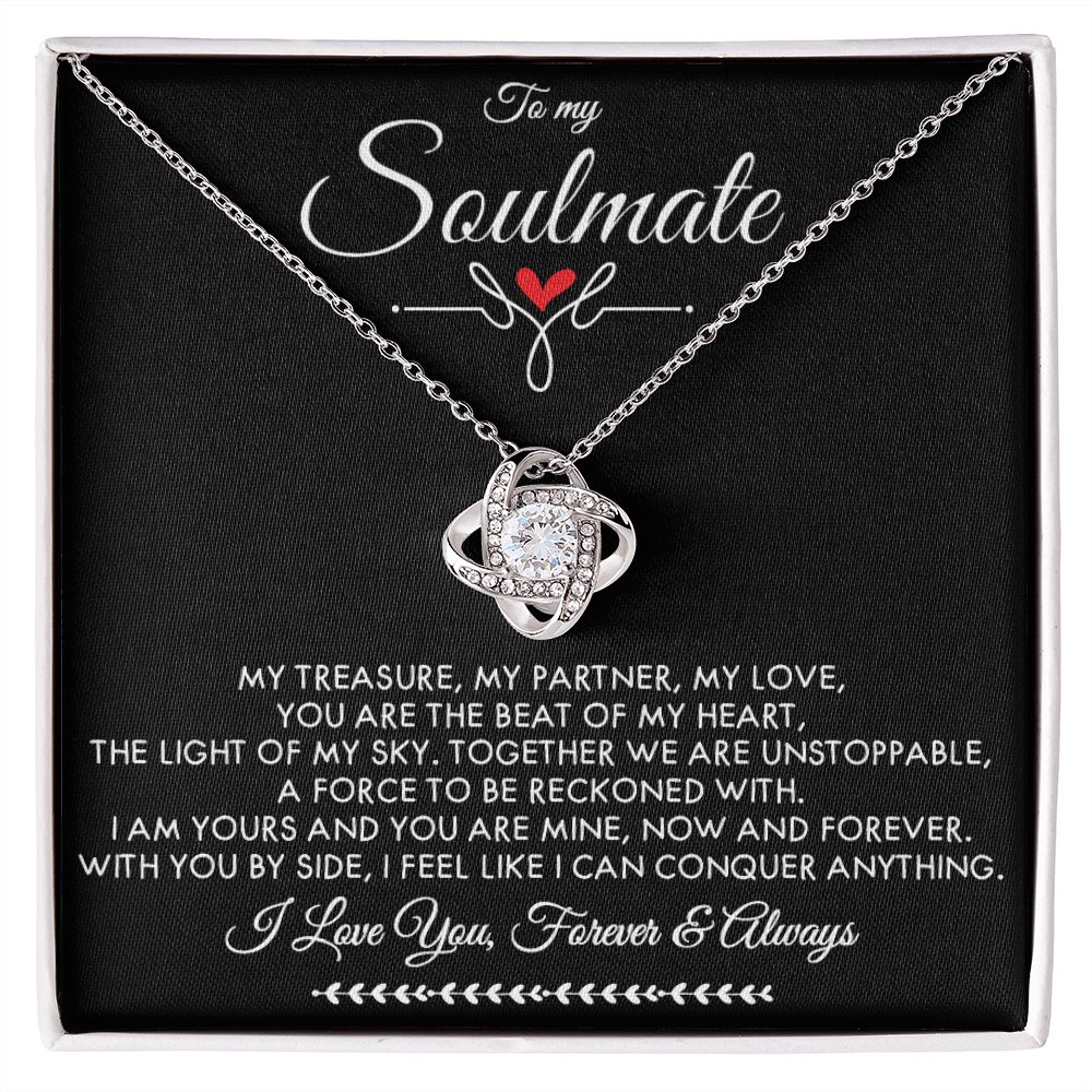 Romantic gift for soulmate with heartfelt love message