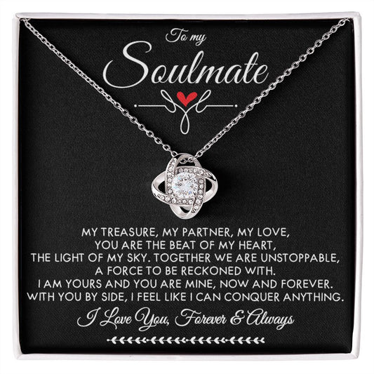 Romantic gift for soulmate with heartfelt love message
